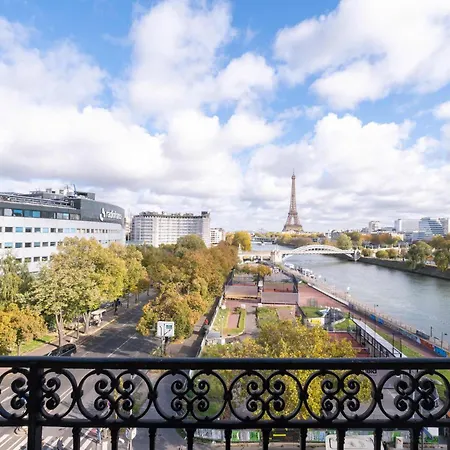 Eiffel Tower View 3br Balcony Appartamento *